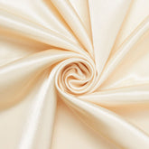 Beige Crepe Back Satin—Beige Color—100% Polyester—Sold by the Yard—Width 52" Inches Wide—Available in the USA.